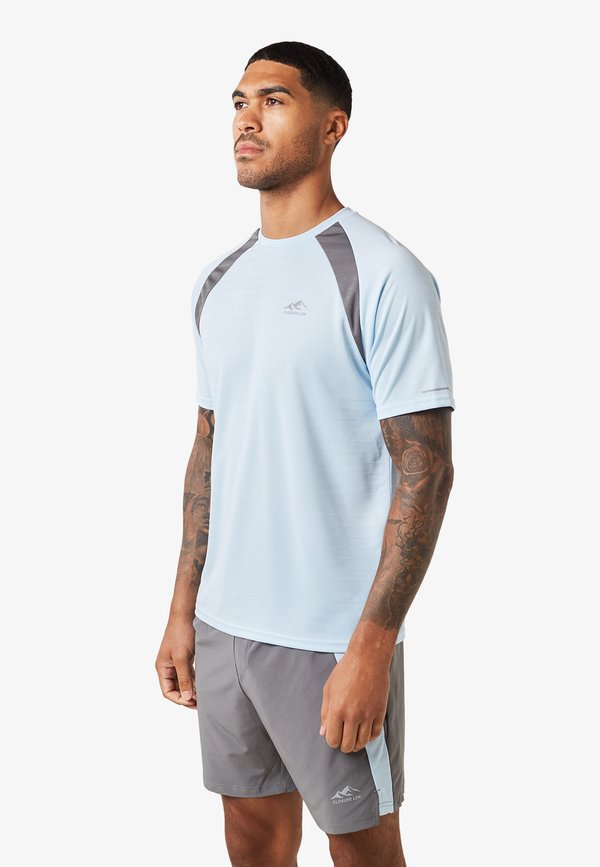 CURVED CUT AND SEW TRAINING TWINSET - T-Shirt print