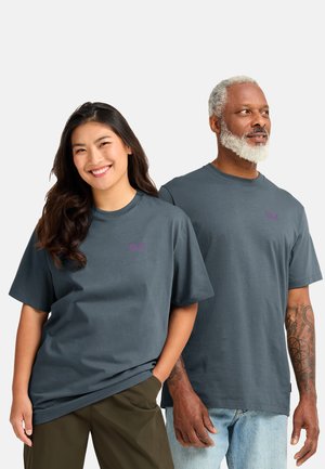 LIVE WILD T - T-shirt print - paw grey odessa