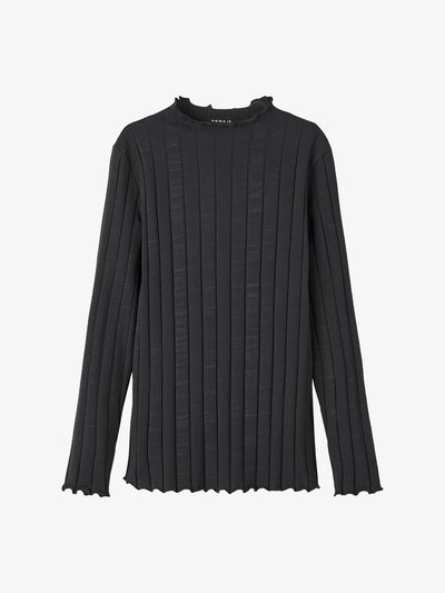 NKFNOLINE - T-shirt à manches longues - black