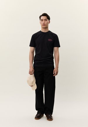 Les Deux COPENHAGEN - Jednoduché tričko - black