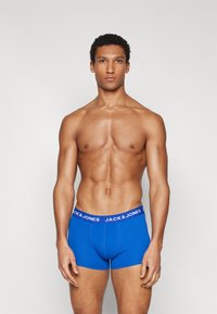 Jack & Jones JACSOLID TRUNKS 12 PACK - Boxer alsónadrág - blue