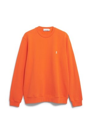 ARMEDANGELS BAARO COMFORT - Sweatshirt - sunset orange