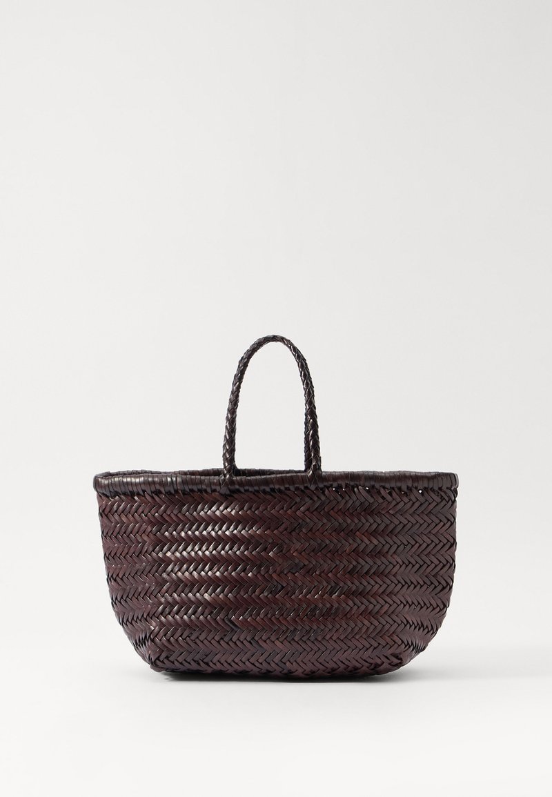 DRAGON DIFFUSION BAMBOO TRIPLE JUMP SMALL - Borsa a mano - dark brown