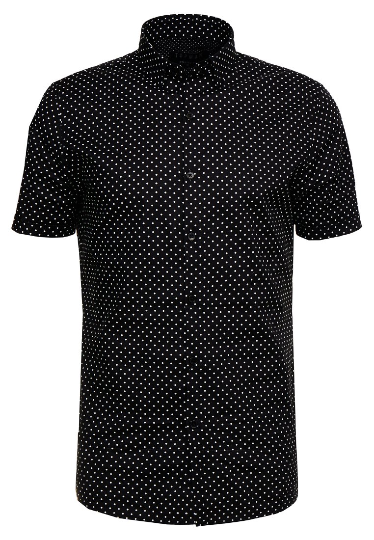 Topman POLKA DOT Skjorte black Zalando.no Topman POLKA DOT Skjorte black Zalando.no