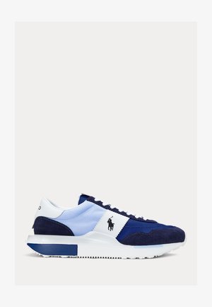Polo Ralph Lauren TRAIN 89 SUEDE & OXFORD SNEAKER UNISEX - Matalavartiset tennarit - navy/royal/white