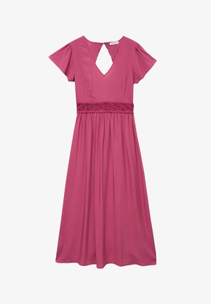 Cache Cache, LANGES AUSGESTELLTES - Maxikleid - prune
