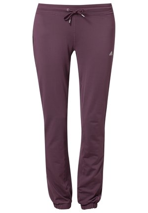 Tracksuit bottoms - berry