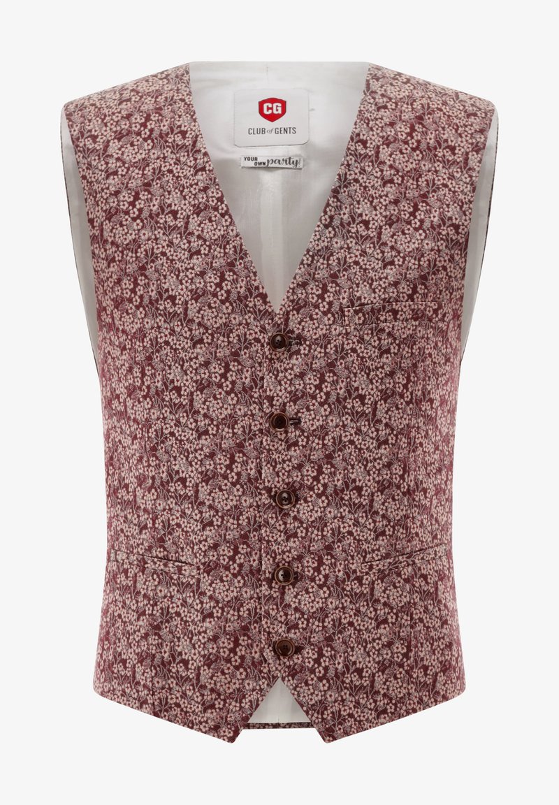 CG – Club of Gents Waistcoat - rot