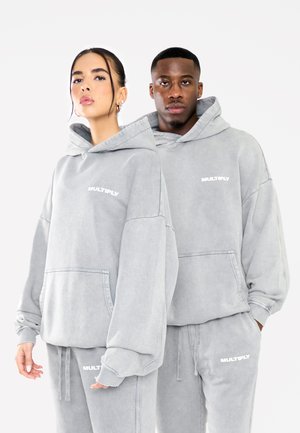 OVERSIZE - Hoodie - ultimate grey washed
