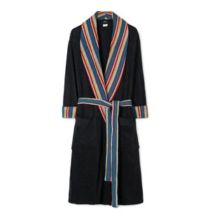 Paul Smith MEN ROBE ARTIST TRIM - Badekåber - black