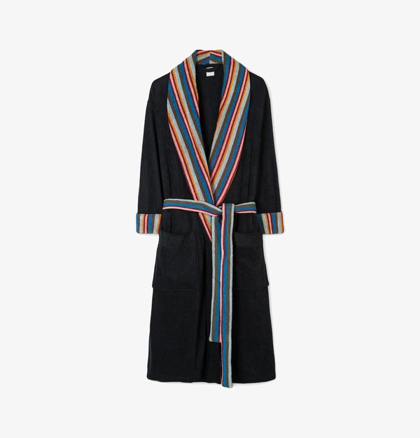 MEN ROBE ARTIST TRIM - Dressing gown