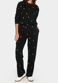 Saint Tropez Verryttelyhousut - black