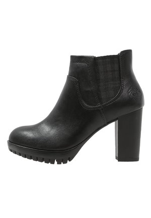 Bottines à talons hauts - black