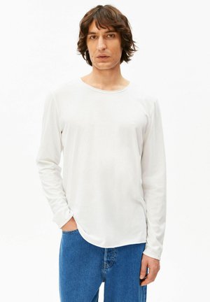 JAAMES BRUSHED - Langarmshirt - white