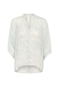 MARTA AMILY - Bluse - silver blue stroke print