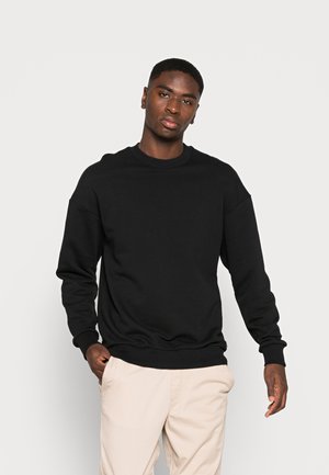 JPRBLAKAM CLEAN CREW NECK - Felpa - black