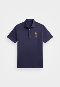 CUSTOM SLIM POLO BEAR MESH POLO SHIRT - Polo - faded blue bear