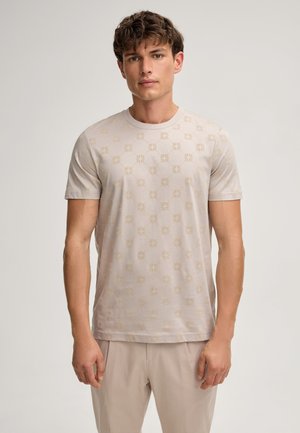 BERNO - Print T-shirt - beige