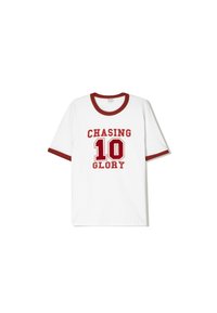 SHORT SLEEVE - Tričko s potlačou - red