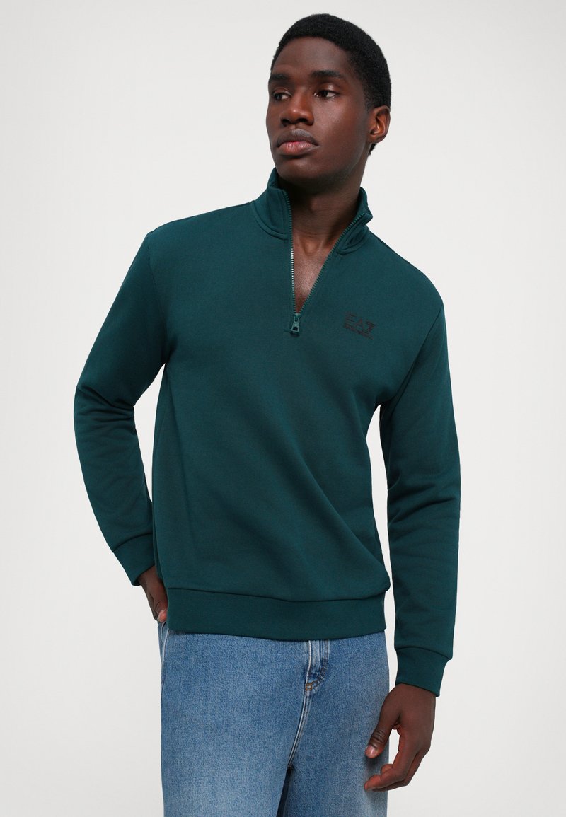 EA7 Emporio Armani TRAIN CORE Felpa ponderosa pine/verde bosco