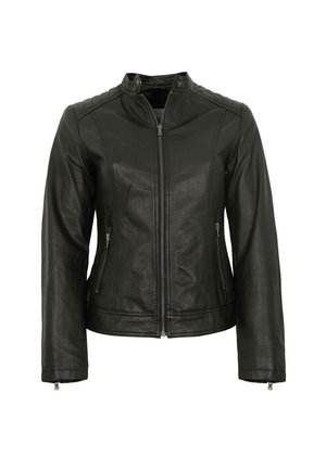 Lederjacken24, MARYLIN - Leather jacket - schwarz