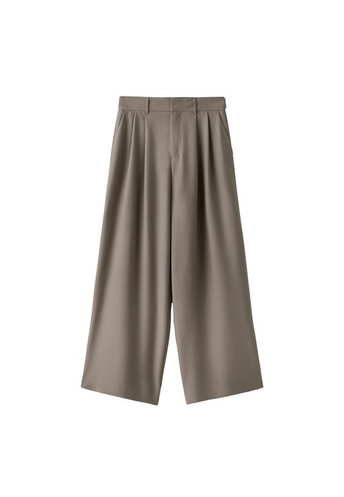 zalando — Stradivarius · WIDE-LEG WITH BUTTONS  - Pantaloni