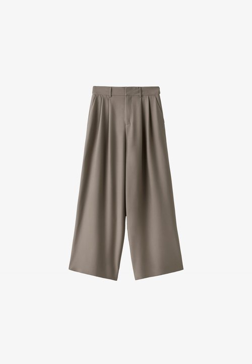 zalando — Stradivarius · WIDE-LEG WITH BUTTONS - Pantaloni