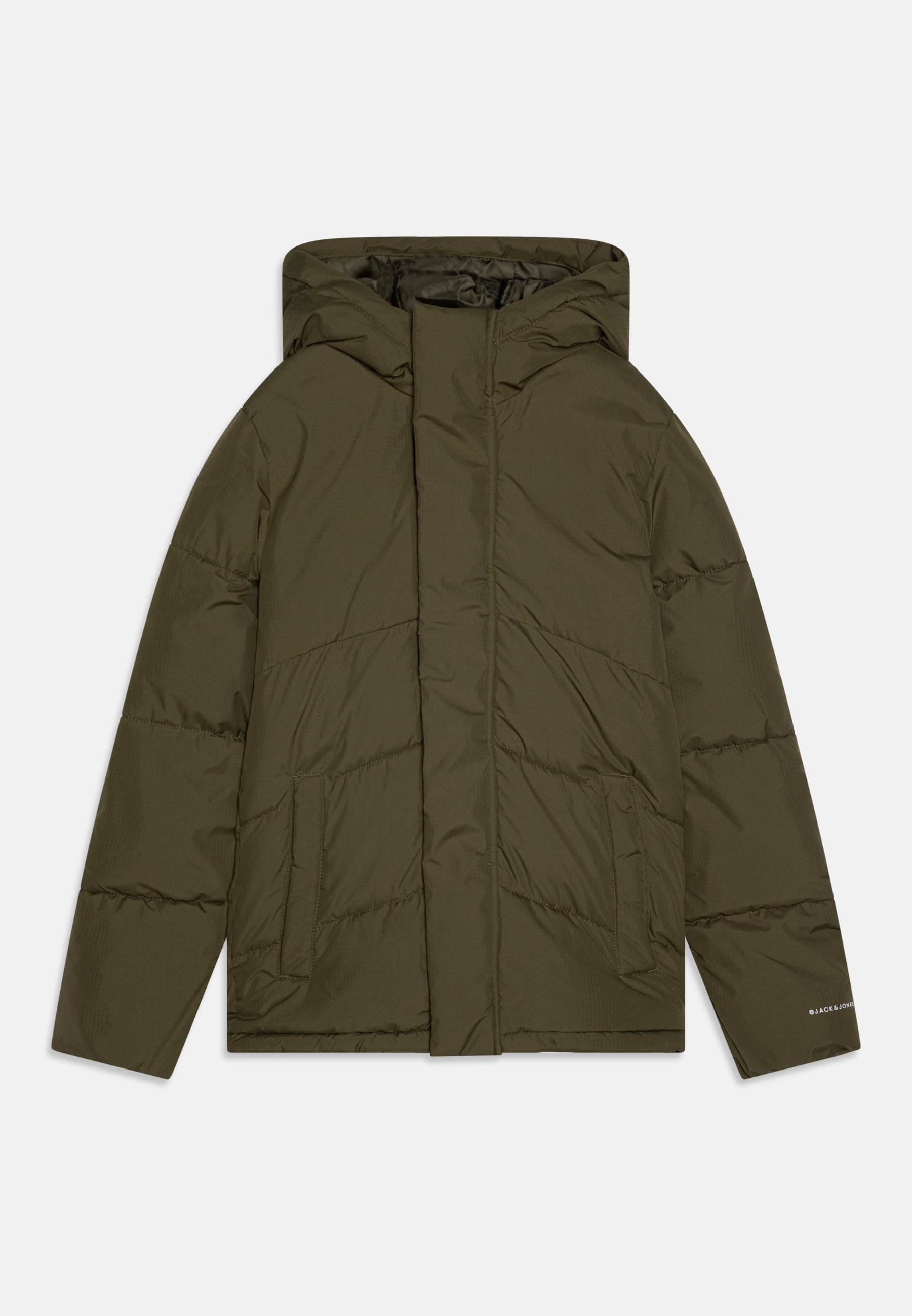 Jack Jones Junior JJWORLD PUFFER Winter jacket olive night