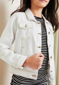 Lipsy REGULAR FIT - Farkkutakki - white