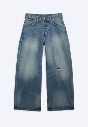 Weekday, ANDROMEDA LOW BAGGY JEANS - Vaqueros boyfriend - stirrup blue