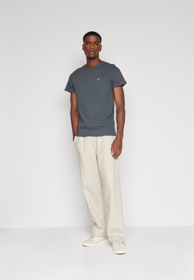 Tommy Jeans 2 PACK TEE TShirt basic newsprint/new charcoal/beige