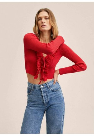 MOULIN - Cardigan - rot