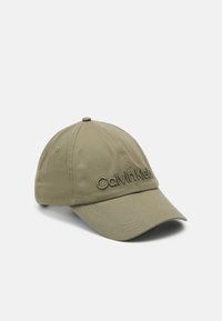 Calvin Klein - EMBROIDERY UNISEX - Lippalakki - delta green Pienoiskuva 1