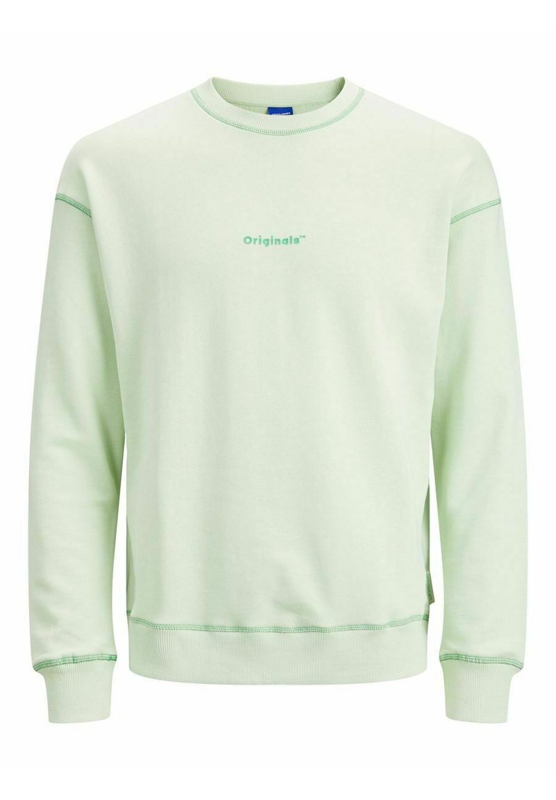 Jack & Jones CREW NECK Sudadera spray/verde claro Zalando.es