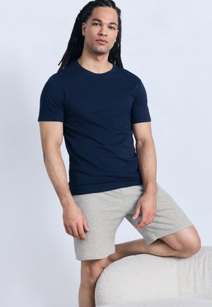 WAFFLE SLEEP SHORT - Pizsama alsók - grey heather