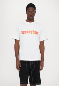 Icecream SOFT SERVE - Apdruk�āts T-krekls - white