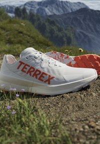 adidas Terrex AGRAVIC SPEED - Løbesko trail - dash grey/impact orange/footwear white