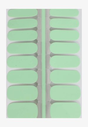 Vargu, VARGU LAUED NAGELFOLIEN SOLID - Nagelsticker - mint unicorn