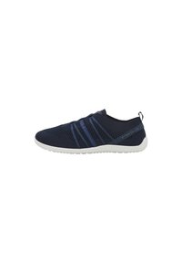 TOM TAILOR Damen Slipper – Bequeme Hausschuhe Aus Textil, Mit Plateauabsatz