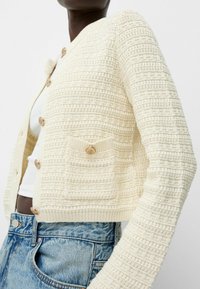 Bershka Kardigan - white