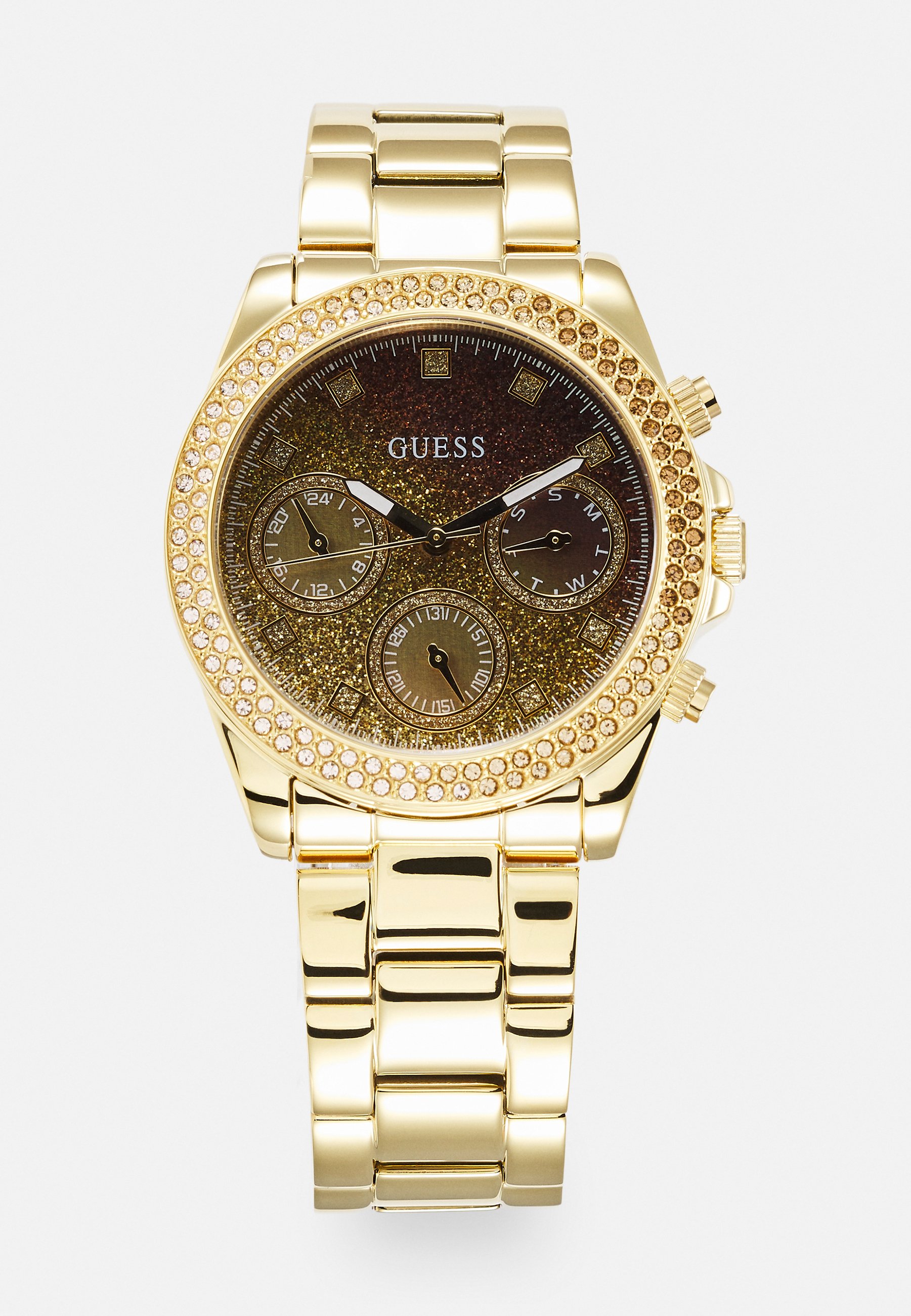Guess LADIES DRESS - Watch - gold-coloured - Zalando.co.uk