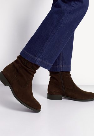 Tamaris, STIEFELETTE - Classic ankle boots - mocca