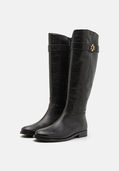 Tory Burch T LOCK RIDING BOOT - Bottes - perfect black