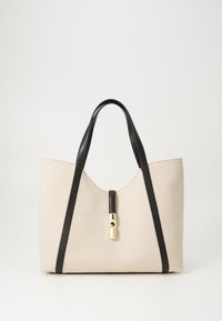 Furla GOCCIA HOBO - Bevásárlótáska - naturale/nero