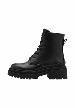 Tamaris Stivaletti con plateau - black matt