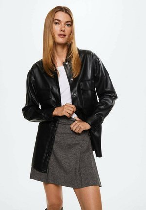JUST - Button-down blouse - czarny