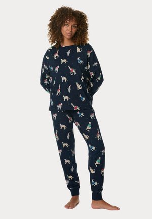 PARTY ZEBRA SET - Pyjamas - navy mix