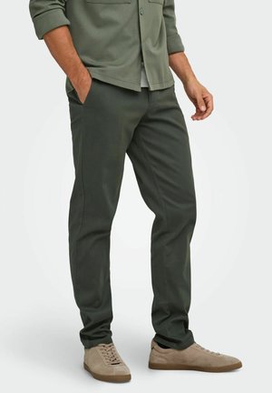 modul, TROUSERS MDLSTRETCH TAPERED FIT TROUSERS - Pantalon classique - beluga