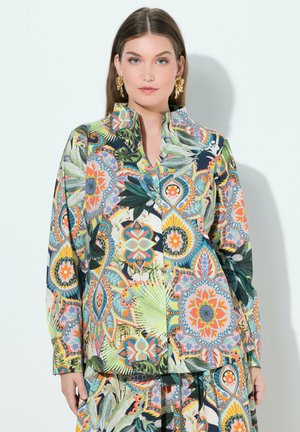 LONG SLEEVE GOBLET COLLAR - Overhemdblouse - marine