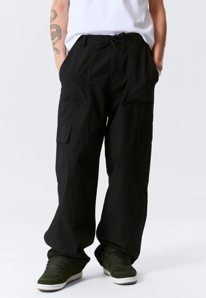 Pantalones cargo - black